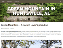 Tablet Screenshot of greenmountainhuntsville.com